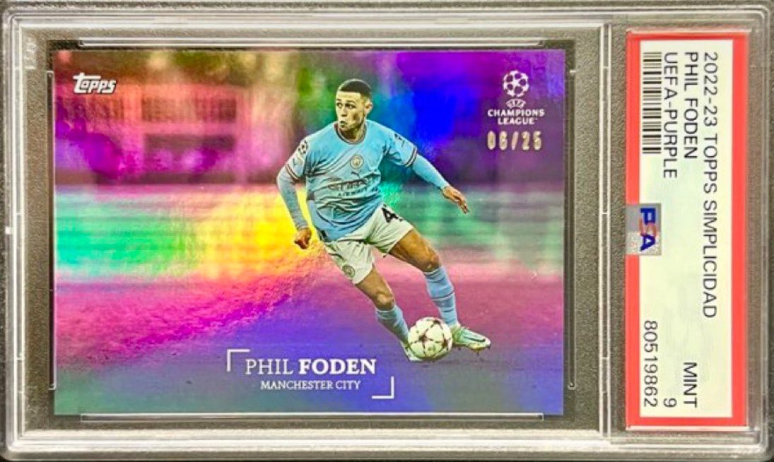 Trujista's tweet photo. GIVEAWAY 🚨🚨

To celebrate Foden’s incredible form capped off with a brace and MOTM today we will be giving away a Foden slab to 1 lucky winner

TO ENTER:

- Comment and RT ✅️
- Follow me and @infinitecards00 ✅️

Will draw the winner next week🤲🏾 (Worldwide entries accepted) https://t.co/s1s1cHLi6e