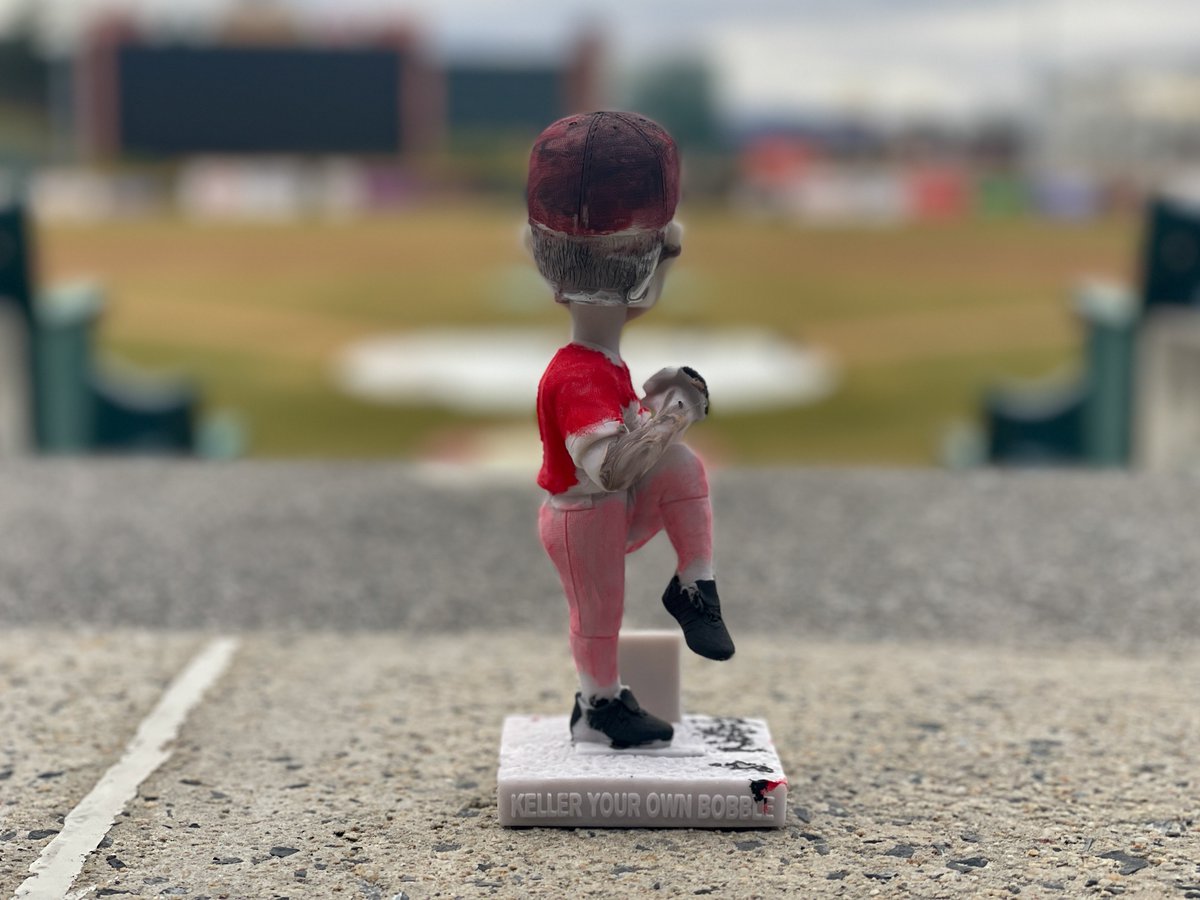It's #NationalBobbleheadDay, so naturally we have to give away a bobblehead! 

REPOST to enter to win this Mitch "Keller" Your Own Bobblehead, painted and autographed by Matt Gorski!