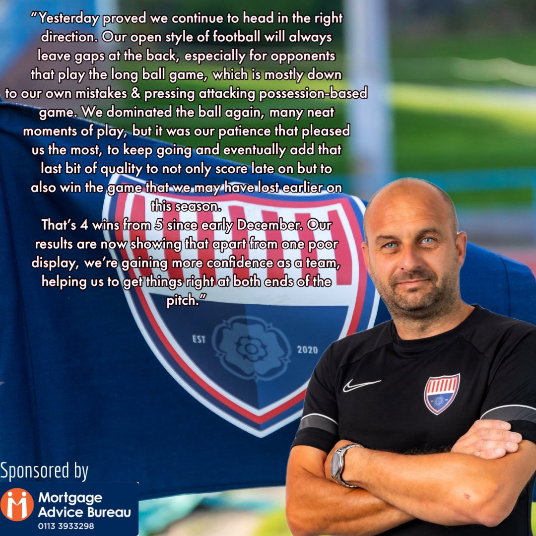 Elite_AFC_'s tweet photo. The gaffer reflects on our recent league form and a victory in yesterday’s friendly against Wombwell Main. 

#weareelite #4outof5 https://t.co/cWDhVFrJC0