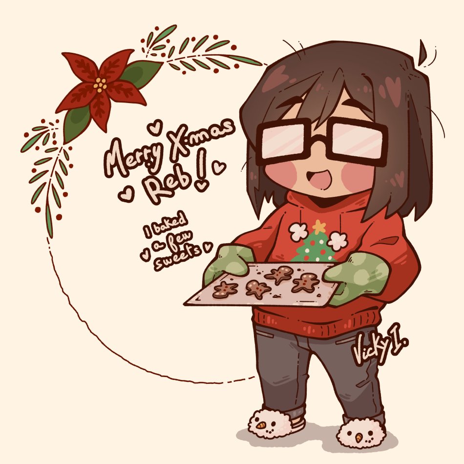 VickyIlhe's tweet photo. I recently participated in a Secret Santa event at the @PurrfectCafeVT! We gave our presents yesterday night and it was very sweet 💓💓💓
I was @acever_ 's Secret Santa ! I hope you enjoyed the holydays to the fullest! 🥰🎄✨ https://t.co/F7pnSwqz9B