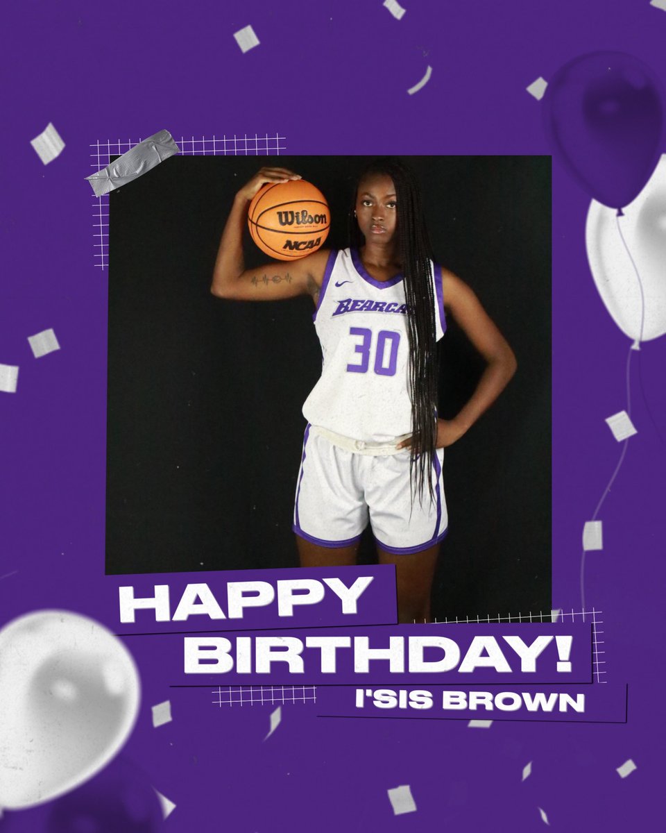 bearcats_WBB's tweet photo. Everyone Go Tell I’sis Brown Happy Birthday!!🎁🎂🎉 https://t.co/flf8dm8YRk
