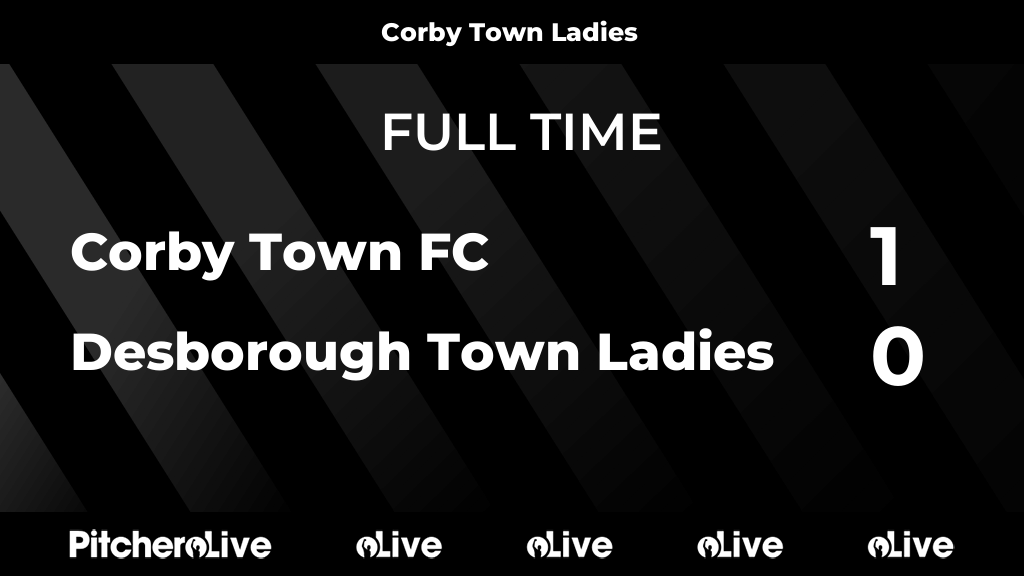 FULL TIME: Corby Town FC 1 - 0 Desborough Town Ladies #CORDES #Pitchero corbytown.co.uk/teams/171518/m…