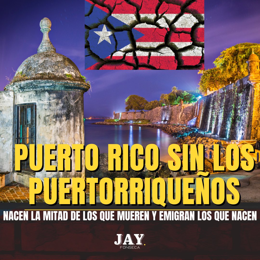 jayfonsecapr's tweet photo. NUNCA ANTES NACÍAN VIVOS TAN POCOS Y LA EMIGRACIÓN EMPUJA HACIA TRAER EXTRANJEROS - Nunca antes se habían reportado tan pocos nacimientos. Judith Rodríguez planteó en Primera Hora que desde 1888 que empezaron a registrarse los nacimientos vivos, nunca se había reportado esto. 

😱🤷‍♂️🛎️En el 2000 nacieron casi 60 mil con 59,460 en el 2023 no se llegó a 18 mil con 17,772. 

🚨‼️No ha habido ningún país en el mundo que haya logrado revertir esa realidad ni dando incentivos, pagando cuidos, ni dando gratis todos los servicios, ni maternidad de 2 años, etc. 

🇵🇷En nuestro caso, con la emigración se ha disparado todavía más el problema que implica la pérdida poblacional.

De hecho, los países más ricos del mundo han tenido que aceptar que la única forma de revertir esto ha sido aceptando migrantes porque con todos los incentivos que han dado, no han logrado revertir permanentemente esta realidad. 

🛃🛂¿Traemos migrantes para repoblar a PR?