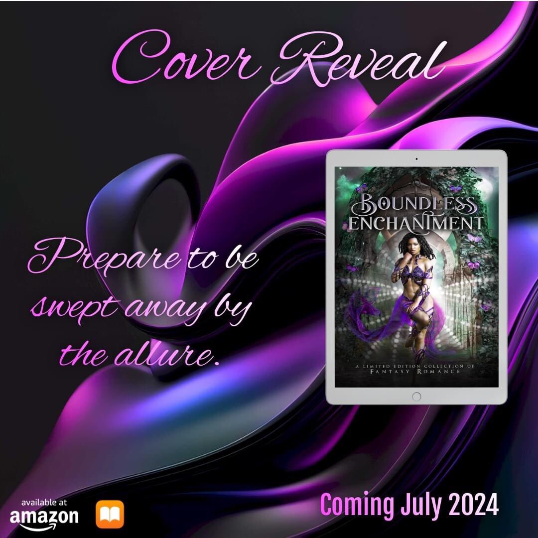 Cover Reveal!!!! Coming July 2024 books2read.com/boundlessencha… Discover that the heart's desires can transcend the boundaries of reality.