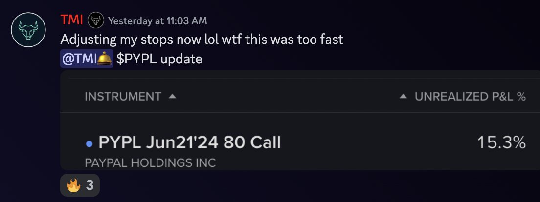 masked_investor's tweet photo. Since the start of Q4 2023, we've been on a streak of 26/26 for swing trades callouts (common stocks and options), boasting an impressive average win % of 29.7% per trade. 📈 Before this streak ends (because they always do), let's chat a little bit about this. That equates to approximately 2 trades per week - minimal but effective. 💪

In one specific channel, we meticulously analyze and share our preferred setups, along with our reasoning, allowing people to glean insights and learn from our successes and missteps. Having a well-defined plan makes holding onto these rather 'unexciting' plays much easier. They might lack pizzazz, but they undeniably deliver results. 🙌

In closing out the year, we had successfully closed out positions in $MARA, $TSLA, and $BABA. The new year commenced with $PYPL and one additional position 😉.

Some key takeaways from last year's journey:

- Not every day is a trading day - Sometimes retail just falls into gambling disguised as trading or boredom. 🤔
- Emphasize overall position size and sizing into a position more than timing the market full-sized. 💰
- Longer timeframes have yielded better results. 30/40 days per contract is my preference. 📅
- Constantly watching a trade on the 2/5-minute chart during a swing suggests either excessive leverage or a mismatch with your trading style and trade. 🔍
- An A+ setup demands at minimum a detailed breakdown of the setup itself, entry point, target, and risk level. Price action, volume and a few other indicators/strategies would need to validate the setup before entry (Example below in phots) 🔍

Two books that we have really pushed our team to read over and over 📚
- A Complete Guide To Volume Price Analysis 📈
- Trading In The Zone 🚀

Hopefully, this helps at least one person out there. If you found value in this at all, liking and sharing would be appreciated. Wishing you all a prosperous and insightful trading year ahead!