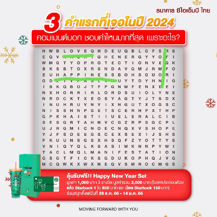 Kratenlover's tweet image. 3 คำแรกที่เจอในปี 2024  คือ  love, happiness, someone​
ชอบคำว่า​ happiness​ ที่สุดค่ะ​ อยากมีชีวิตที่มีแต่ความสุขในทุกๆวัน​และสามารถนำความสุขที่เรามีนั้น​ ไปสร้างพลังบวกให้กับคนรอบข้างให้มีความสุขเหมือนเราได้อีกด้วยค่ะ​ ❤️

 #MovingForwardWithYou