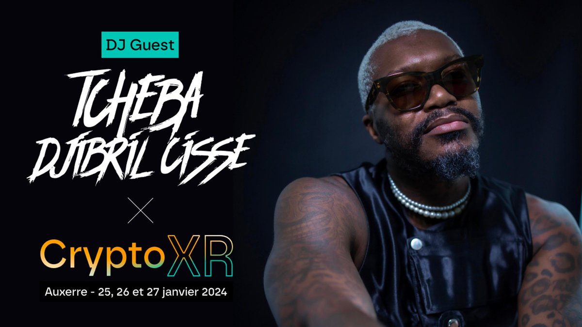 Qui a dit que foot ↔️crypto n'étaient pas compatibles ? 👀

J'ai le plaisir d'annoncer que <a href="/DjibrilCisse/">Djibril Cisse</a> sera présent à l'édition 2024 de #CryptoXR pour tous nous faire bouger ! 🎶

On vous offre un t-shirt dédicacé parmi ceux qui partagent ce tweet ! 🙏❤️

Vous pouvez réserver
