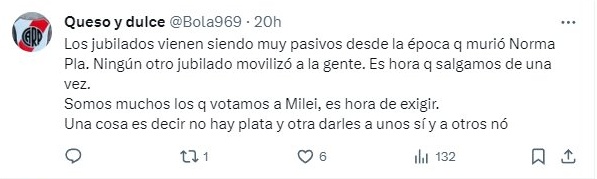 Arrepentidos de Milei tweet media