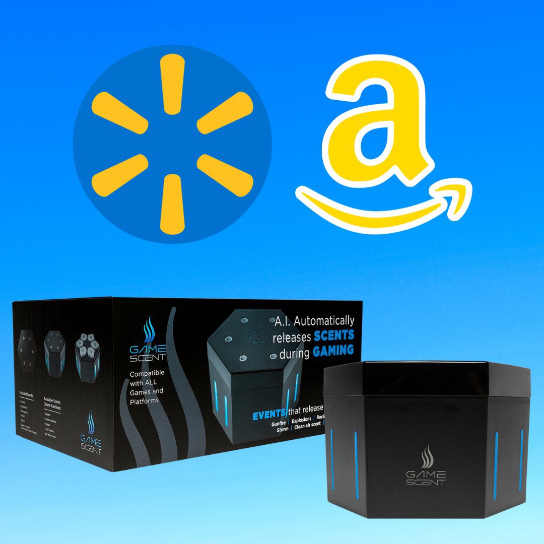 GameScentAi's tweet photo. Buy from Amazon or Walmart and save $30. What are you waiting for?
https://t.co/hz9LpiyECC
#CES2024 #ai #smellreality #gamescent #gamescentrevolution https://t.co/NzcZT7jBQP