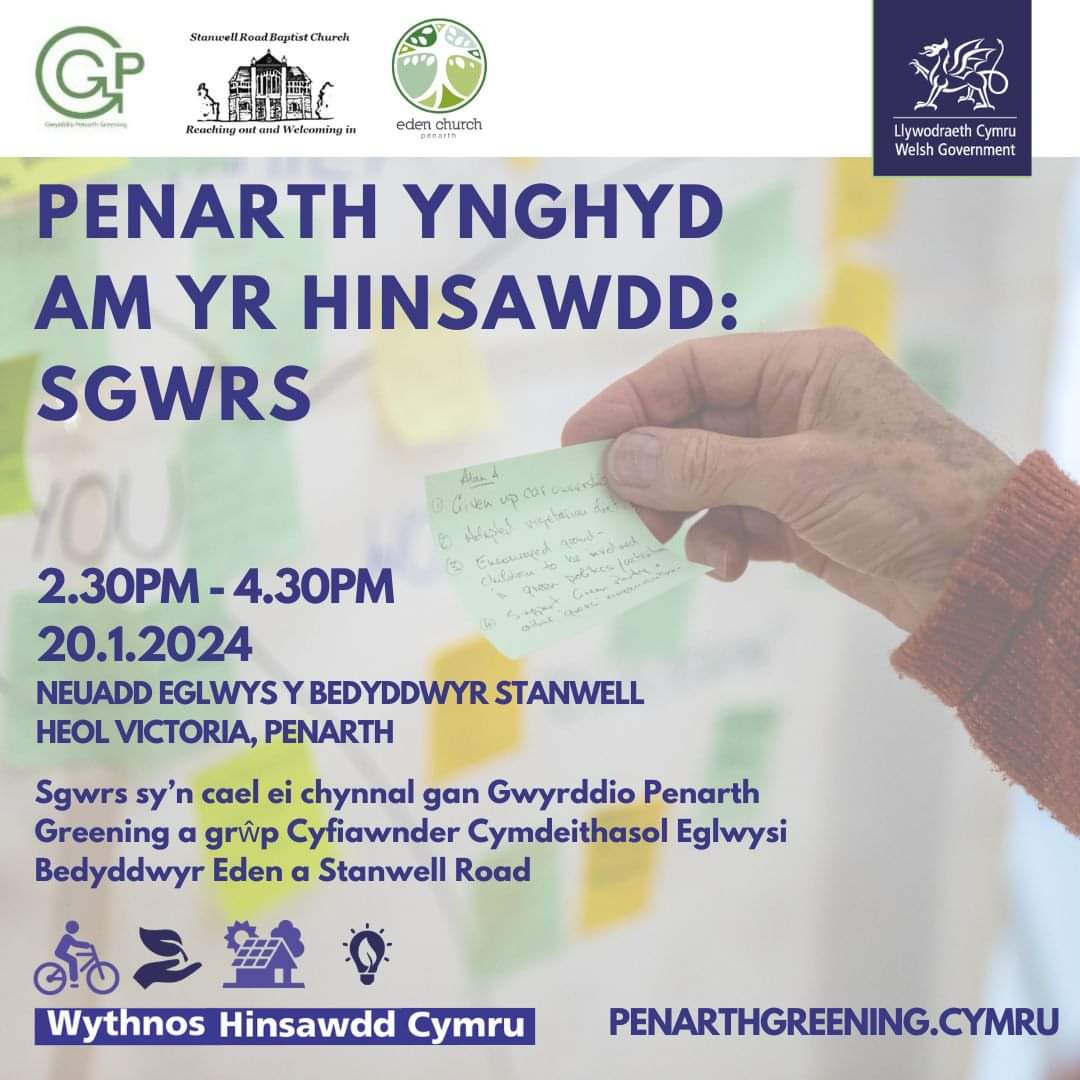 Gwyrddio Penarth Greening tweet media