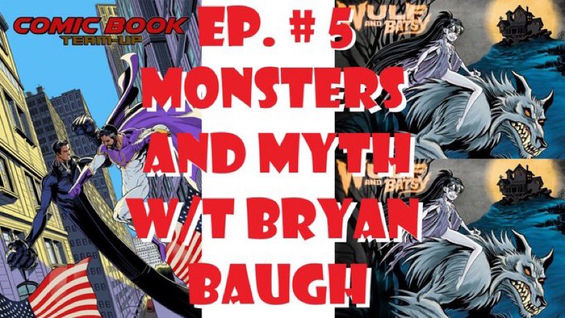 zenturian2000's tweet photo. This Wednesday at 8:30 EST it’s ComicBook Team up with @BryanBaugh, @rjoftheisland and myself. Monsters and Myths! https://t.co/2GlRPxy4IF #comics #comicbooks #wulfandbatsy #cromthedestroyer https://t.co/3ThGdGjDfu
