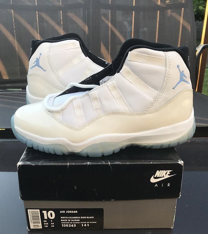 The “Columbia” Air Jordan 11 is this year’s holiday release. More details HERE: bit.ly/3trKkxv