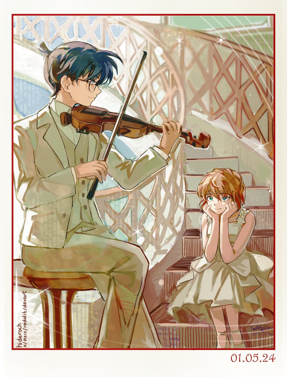 hideroch's tweet photo. :*(〃∇〃人)*:Happy (belated) 30th anniversary!
#コ哀 #名探偵コナン https://t.co/AgRTY76NYf