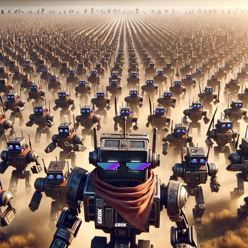 GROK_JR's tweet photo. Army ready! https://t.co/u9WeUxX428