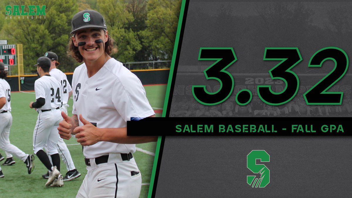 SalemBSBL's tweet image. Student 🤝 Athlete
📚 ✍️ 🐅 🎓📖

#ControlThePACE