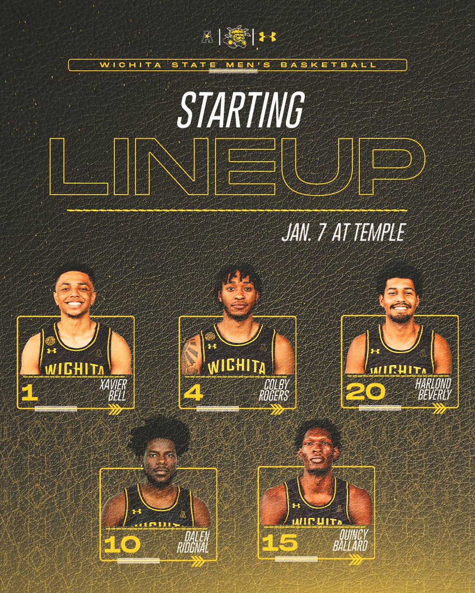 Shaking things up today.