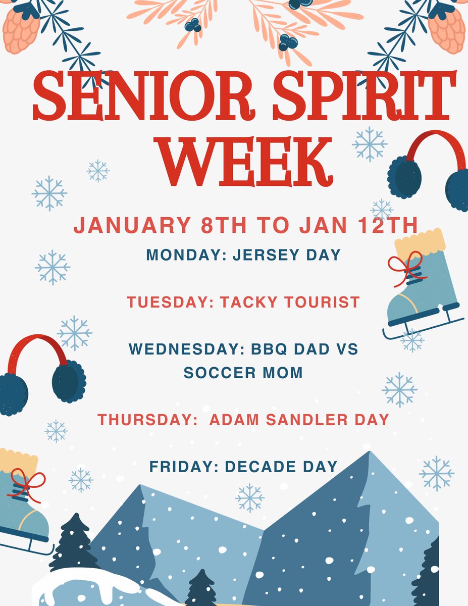 Get pumped for our Senior Spirit Week! Let’s join our #classof2024 ⁦@CECDistrict15⁩ ⁦@NYCDOED15⁩ ⁦@iborganization⁩ ⁦@NYCOutwardBound⁩ ⁦@CIS_NewYorkCity⁩