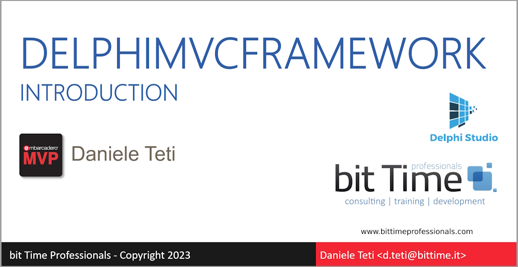 danieleteti's tweet image. VIDEO: "DMVCFramework Introduction" from IPC2023 in Salamanca 
danieleteti.it/post/video-of-…
#delphi #dmvcframework #ipc2023 #pascalcongress