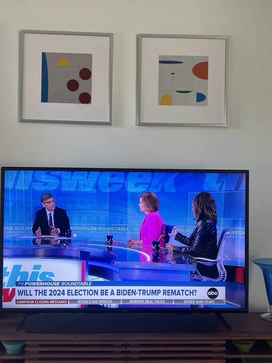 Always fun to see fellow @MedillSchool alums @SusanPage & @JuliePace sharing their expertise on @ThisWeekABC  @NUAlumni