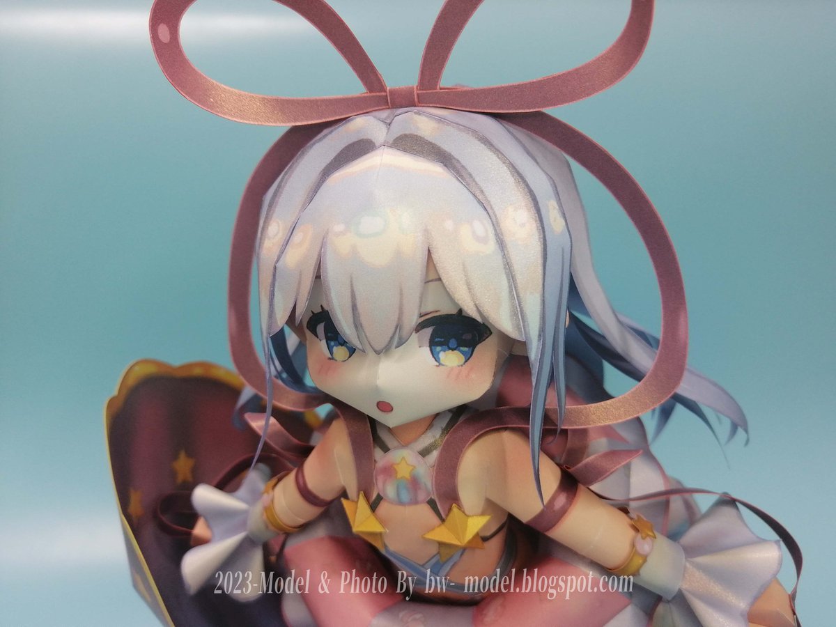 HaitokuPaper's tweet photo. #白猫プロジェクト
#瑪娜
#mana
#ペーパークラフト 
#papercraft https://t.co/oRqiMr29Xs