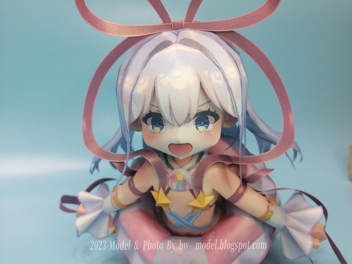HaitokuPaper's tweet photo. #白猫プロジェクト
#瑪娜
#mana
#ペーパークラフト 
#papercraft https://t.co/oRqiMr29Xs