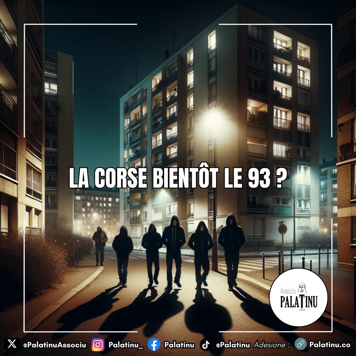 PalatinuAssociu's tweet image. 🔴 « Sur le Coran de la Mecque », 10 jours d’ITT et un coup de couteau. 

C’est par ce cri, à ce prix et par ce moyen que s’est déroulée il y a quelques jours une énième agression dirigée contre un jeune Corse de Furiani.
Toute la famille de ce jeune homme a été menacée de mort.…