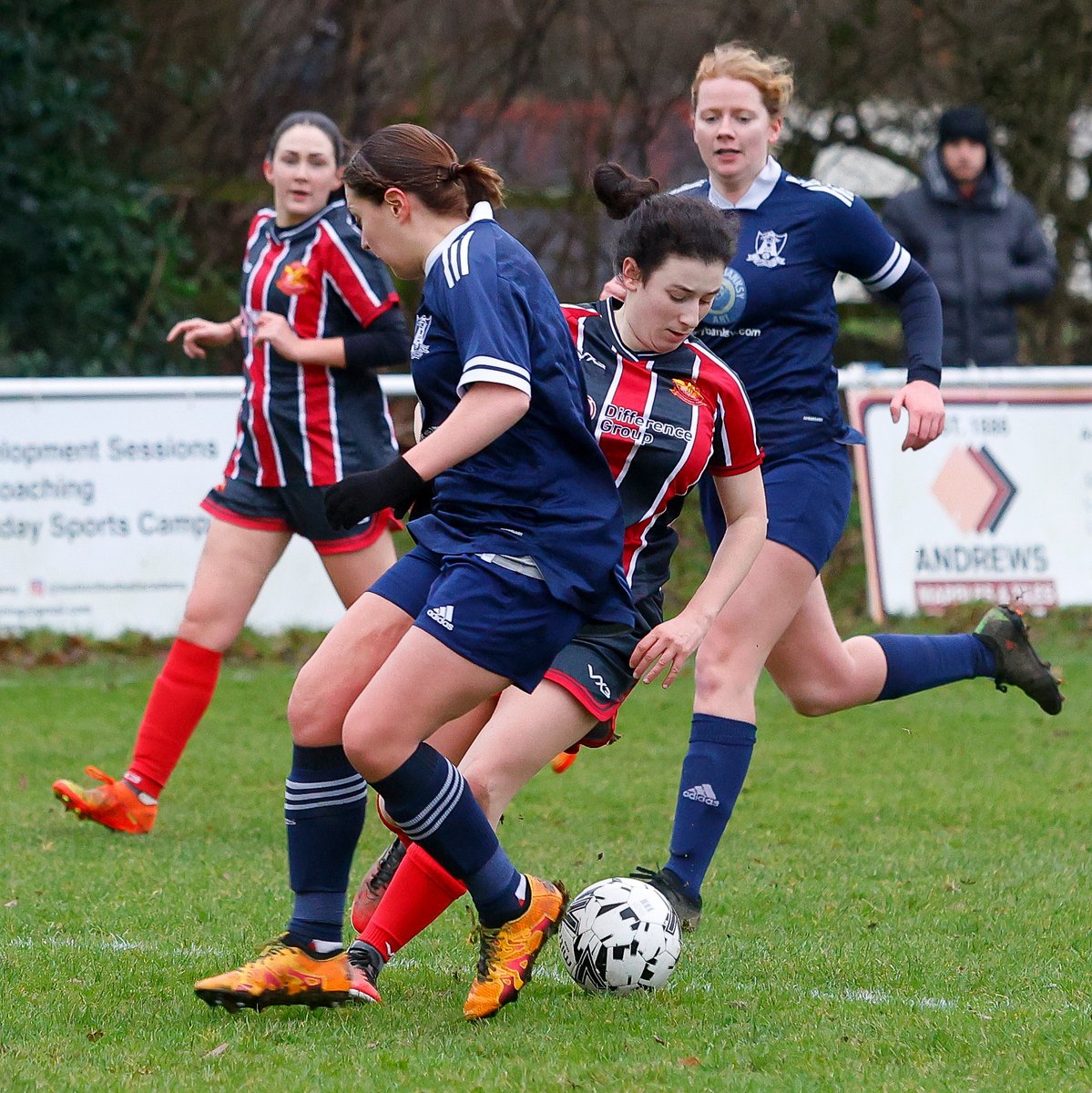 JohnHealdPhotog's tweet photo. Action from the @CityLadiesFC v @LeedsModsWomen in the League Cup at Adel today. Mods won 0-4. https://t.co/0XoBlVVkSj