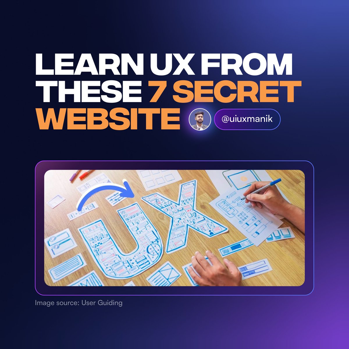 memanik02's tweet photo. Learn UX from these 7 Secret Website 😍
Check out here: https://t.co/5FJ0C3NSAK
#ux #uxdesign #uxresearch #uidesign #uiux #uiuxdesign #design #designtrend2024 https://t.co/N0JPzsdZb8
