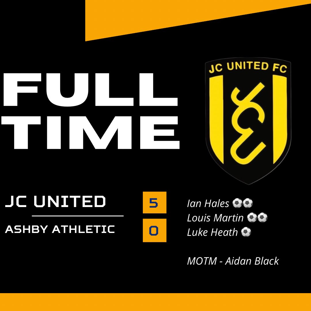 JcUnitedFirst's tweet photo. Five Star Performance!

First game into the new year with plenty of goals and a clean sheet. The lads were eager to get back at it and fully showed that today. 

UptheJC 💛🖤 https://t.co/3HQ56Utq9C