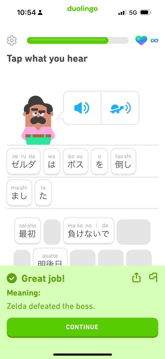 Gamer_Educator's tweet photo. Duolingo how could you betray me like this. https://t.co/vCtriLQHyX