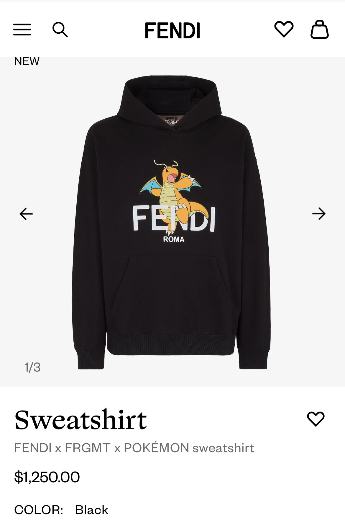 Fendi shop shearling hoodie