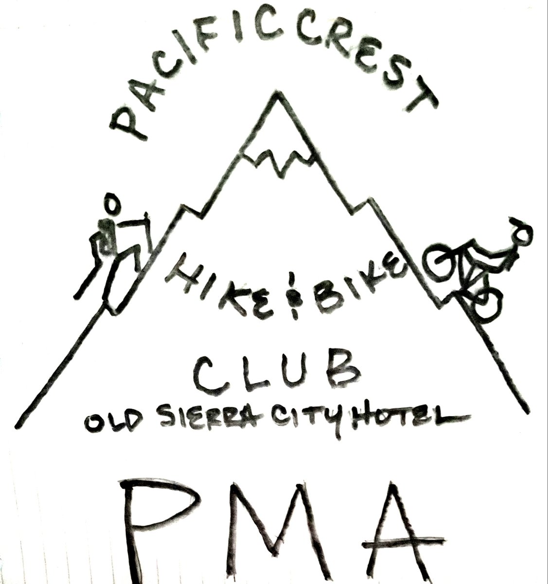 #pct #hikers and #sierra #moutain #bikers welcome to Sierra City, California