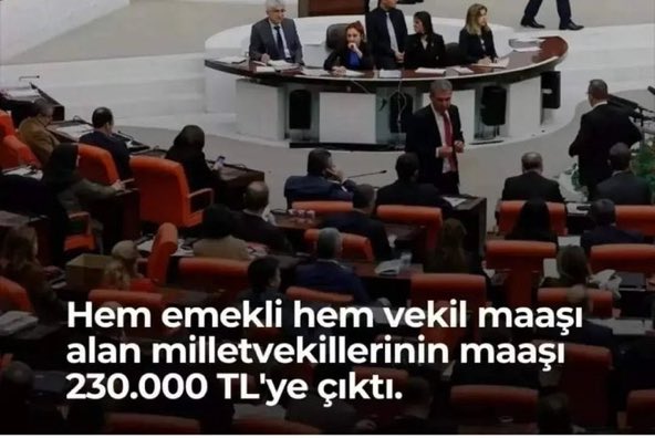 tetikci064's tweet photo. Lütfen RT yapalım
Emekliler

zincir yayıp paylaşalım

Muhtaç eden kuru ekmek soğana

Her saat  zam üstüne zam koyana

Vatandaşı, emekliyi yok sayana

Biz aç iken,  tıka basa doyana

OY MOY YOK!

#EmekliyiDiriDiriYediler https://t.co/v2pwL8Qgj9