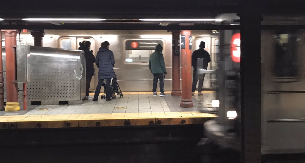 Great to see 1,2 and 3 train service back to regular schedule at 96th