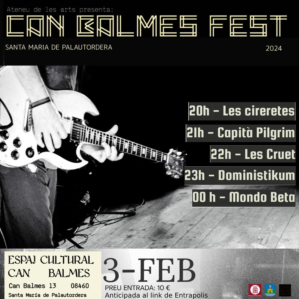 Canalla, al febrer farem hivern amb aquest concertillo a Can Balmes. El Baix Montseny, Barna i Euskal Herria s'alien per fer soroll.
Som-hi!