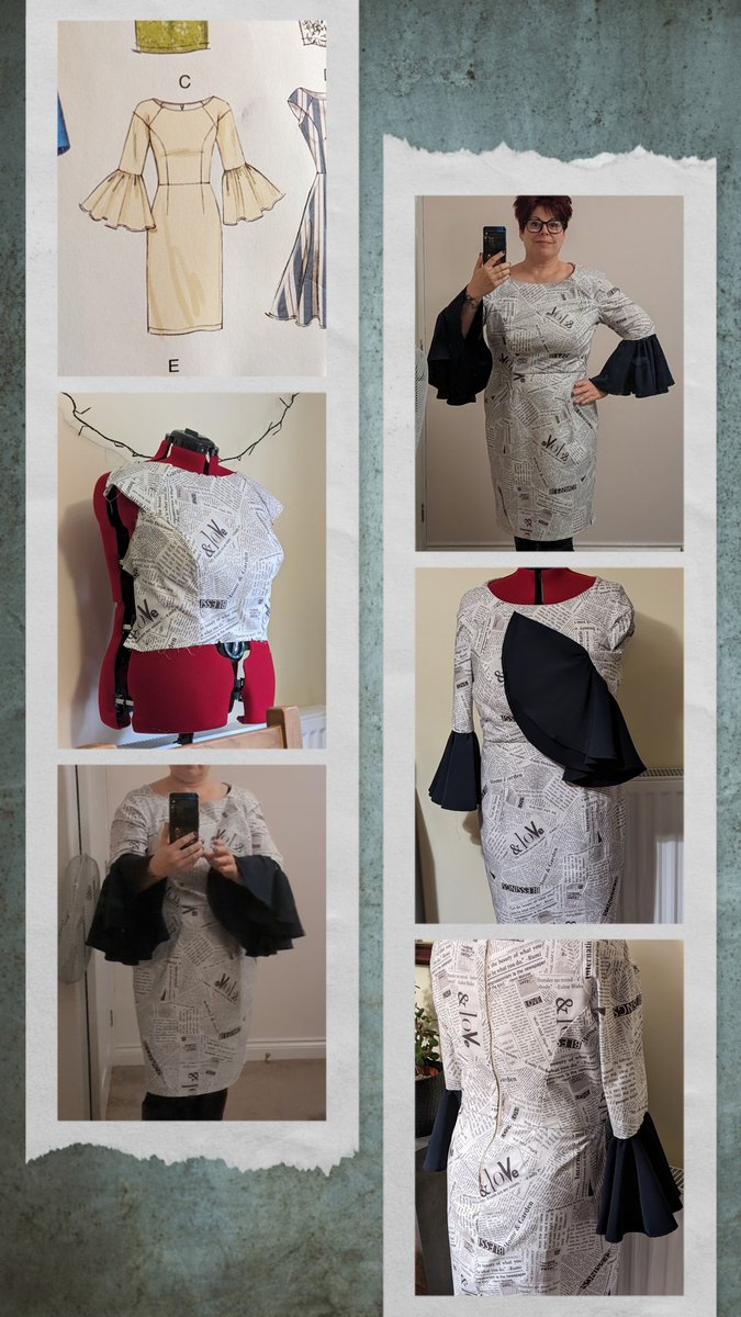 sjbwrites's tweet photo. I've been working on this for 2 weeks. I almost fell out of love with it too. It was a very tricky dress to make but I adore the fabric and style. I'm pleased with the results.
✨🪡✨😊✨
#writing #bookish #dressmaking #crafter #voguepattern https://t.co/SJ3qYBZPNC