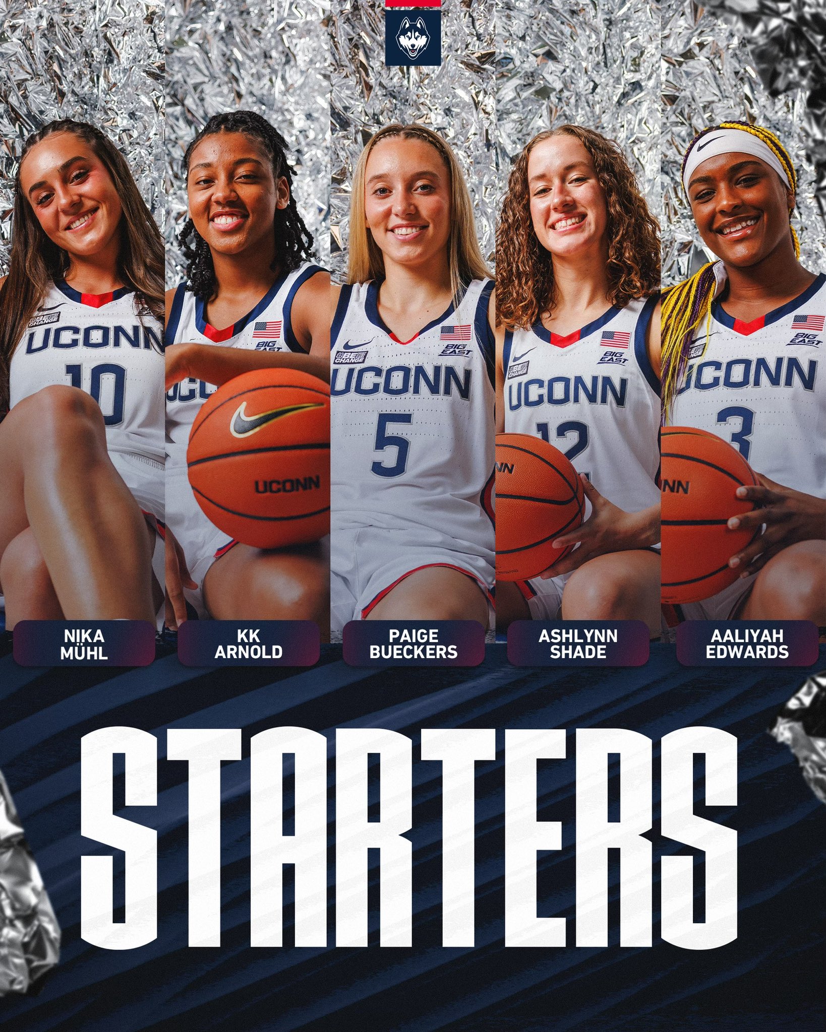 2014 uconn basketball best sale roster