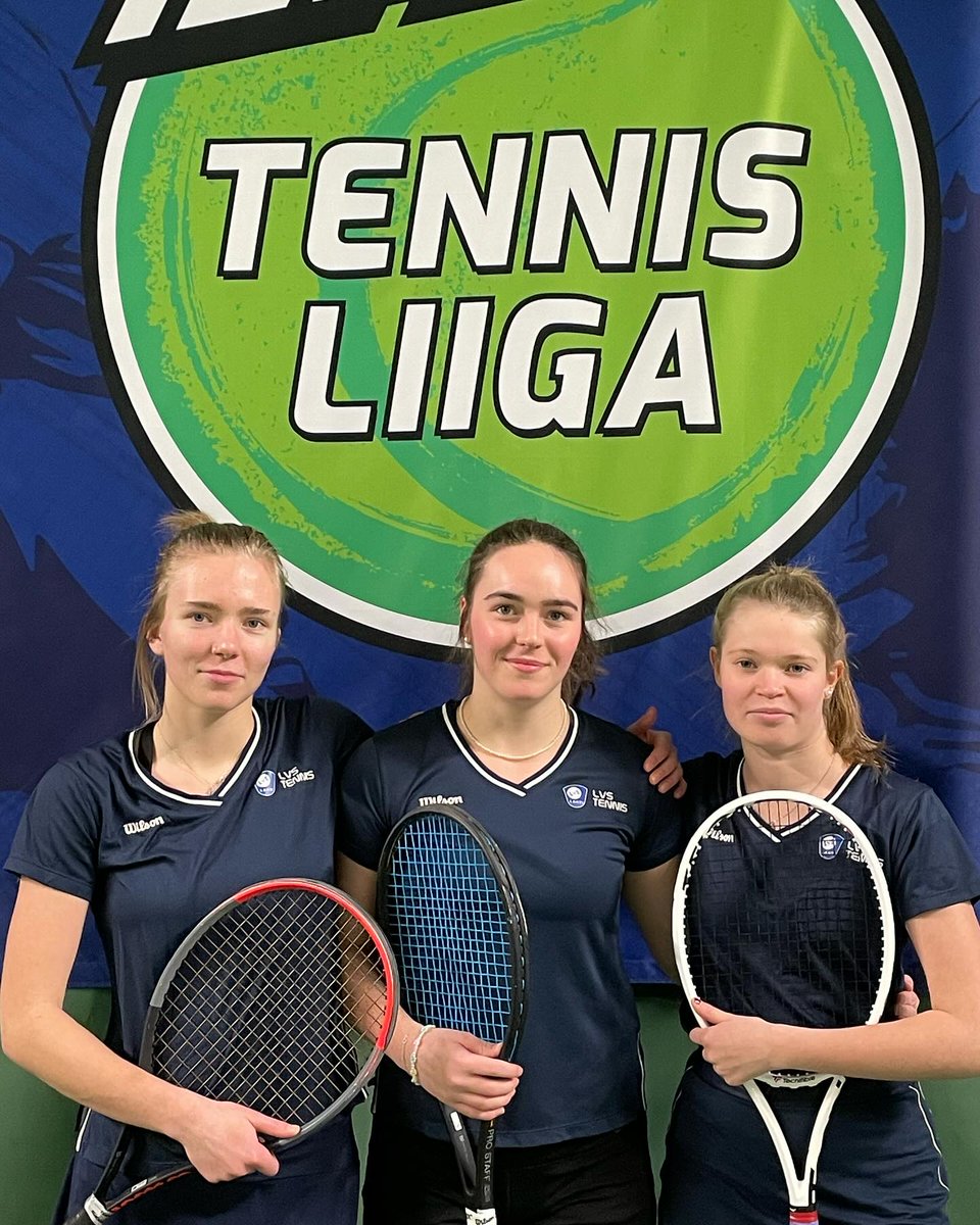 lvstennis's tweet photo. Tennisliigan runkosarja päättyi tänään ja LVS:n naiset säilyttivät sarjapaikkansa Tennisliigassa. LVS:n miesten ykkösjoukkue nousi myös Tennisliigaan, joten Lahdessa nähdään roppakaupalla huipputennistä ensi kaudella. #TennisFI  #tennsifin #lahti #kortteliliiga #lvstennis https://t.co/XLdKIGT5Ug