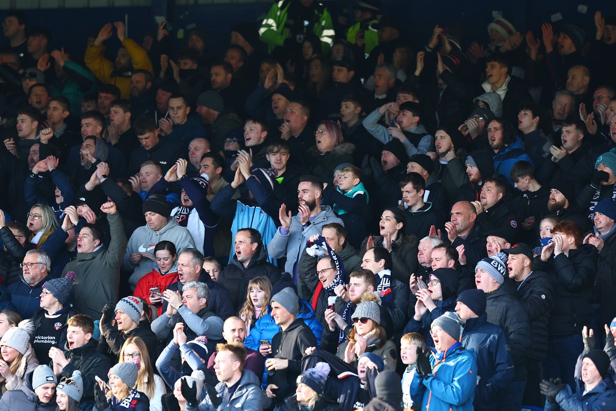 OfficialBWFC's tweet photo. Your support this afternoon 🤩

#bwfc https://t.co/gxfgsNRjlK