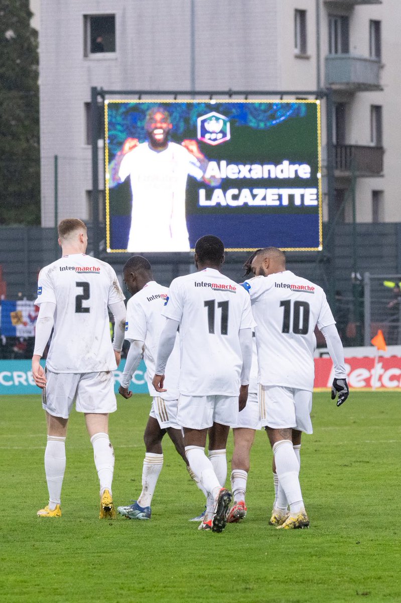 Qualifié pour le prochain tour 🔴🔵 #CoupeDeFrance