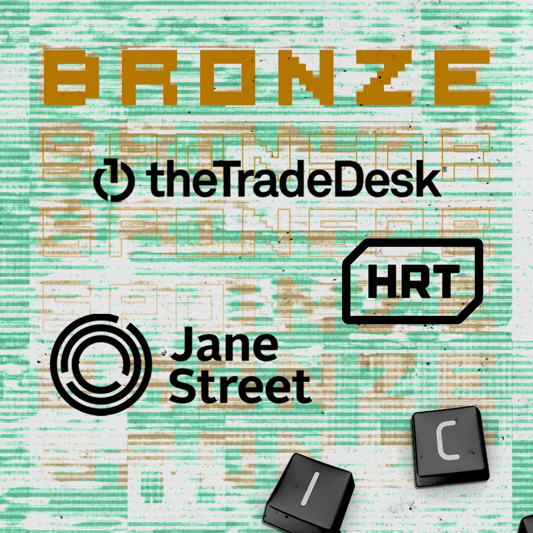 ICHackUK's tweet photo. Announcing our bronze sponsors for IC Hack 24! This year we’ve got @JaneStreetGroup, Hudson River Trading and @TheTradeDesk! Look out for them on the day 👀 https://t.co/We4xkGZcoS