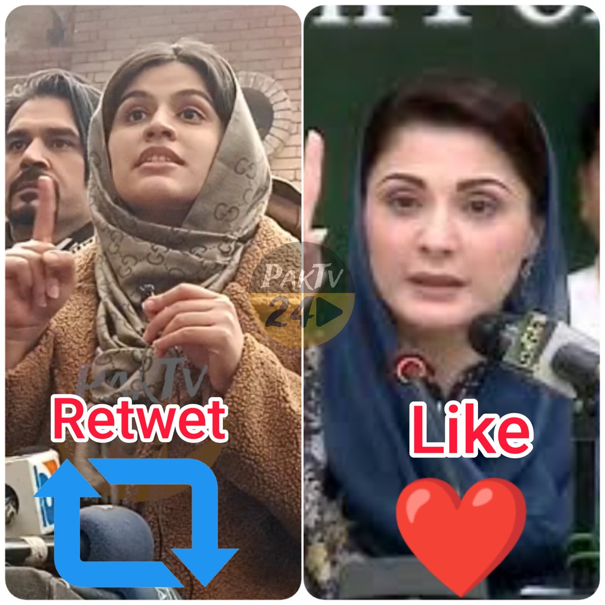 Paktv24's tweet photo. Big Challenge
daughter @Layba_darr12
@MaryamNSharif https://t.co/CSnkcJD1q9