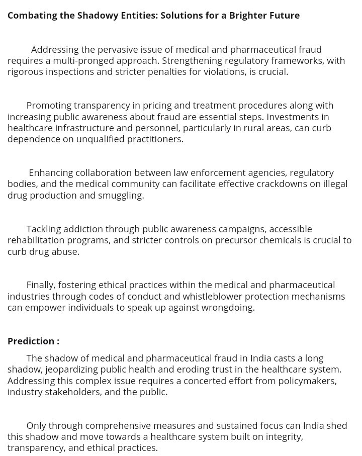 brackhurd's tweet photo. India's healthcare progress, yet whispers of medical fraud lurk. Brackhurd delves deep, exposing pharmaceutical shadows &amp; unveiling the unethical practices. Can light be shed on this complex landscape, paving the way for a healthier future? #pharmaceutical #MEDICAL #India #doctor https://t.co/NpIJua7Oiy