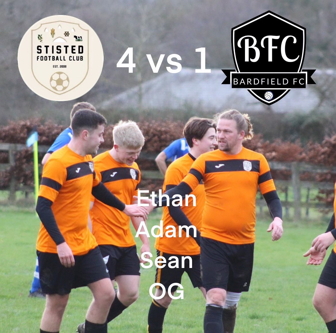 We start 2024 with a win against Bardfield in the cup. Not the best game but we progress to the next round!