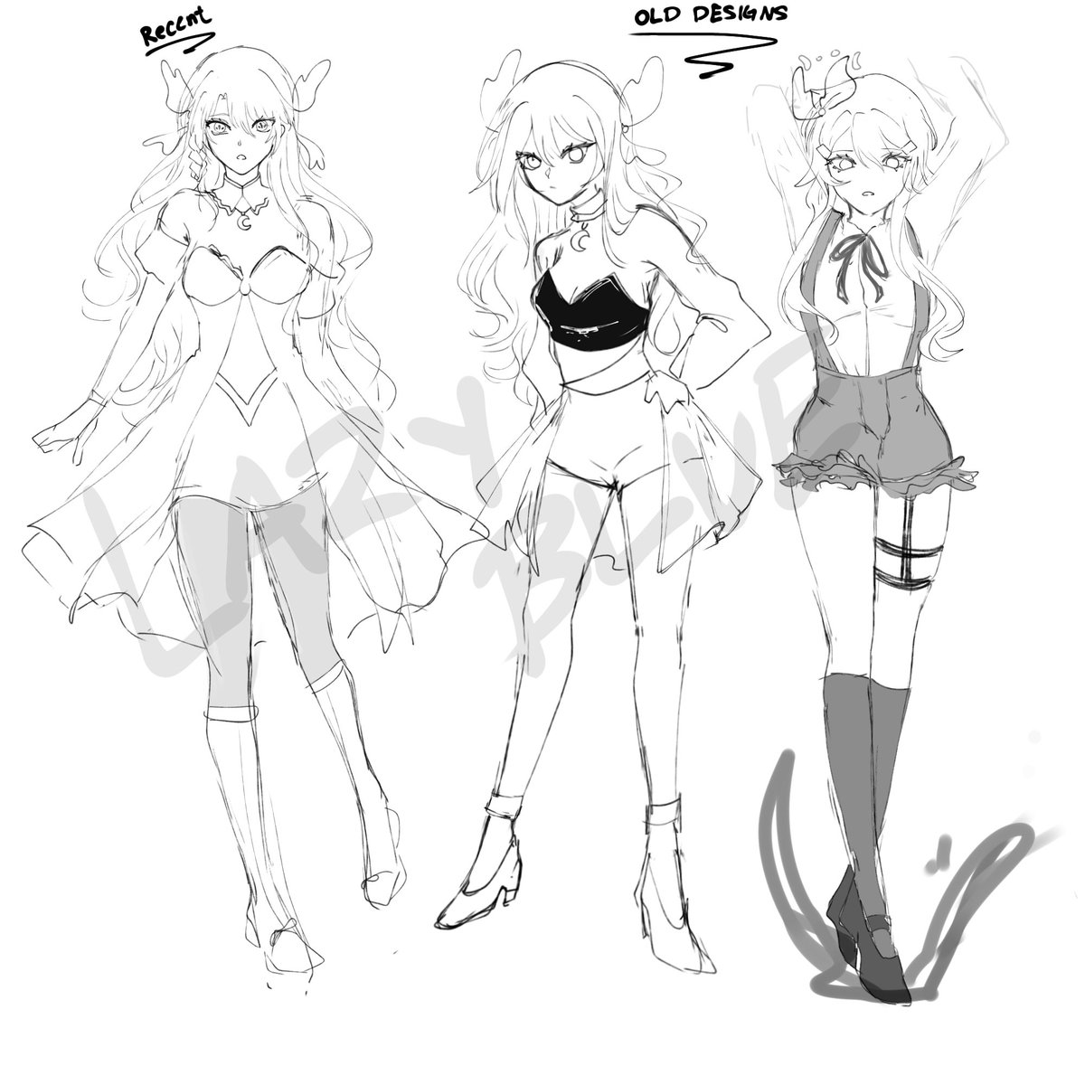 Lil_SleepyKofi's tweet photo. IM JUST GONNA POST THIS HERE CUS WHY NOT?
Here is the recent design of my OC and my old fave designs (she has more but these two are my faves (???)))
anyways might redesign her again
#art #artistsontwitter #ocart #redesign #sketch #drawing #artists #digitalart #DigitalArtist #FYP https://t.co/p9zihAwDJ7