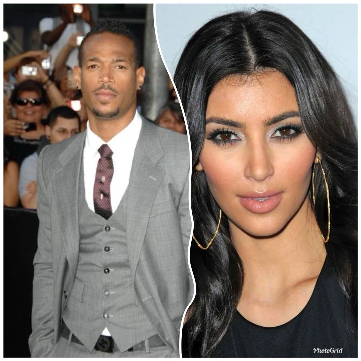 FlamingCritic's tweet photo. This would be the perfect couple.   I just know it would work.   @KimKardashian @MarlonWayans https://t.co/Chgow99ii3