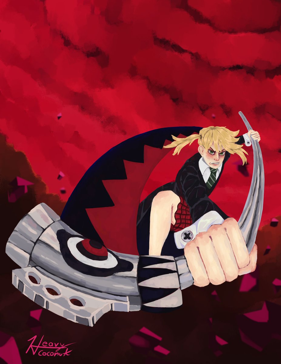 heavy_coconut_'s tweet photo. Soul Eater was one of the first animes I saw in my life, which is why I'm very nostalgic for drawing Maka.
What anime was the first you watched?
.
.
#souleater #makaalbarn #souleaterevans #makasoul #witchhunter #souleaterfanart #art #fanart #anime #manga https://t.co/suDe4uYKGQ