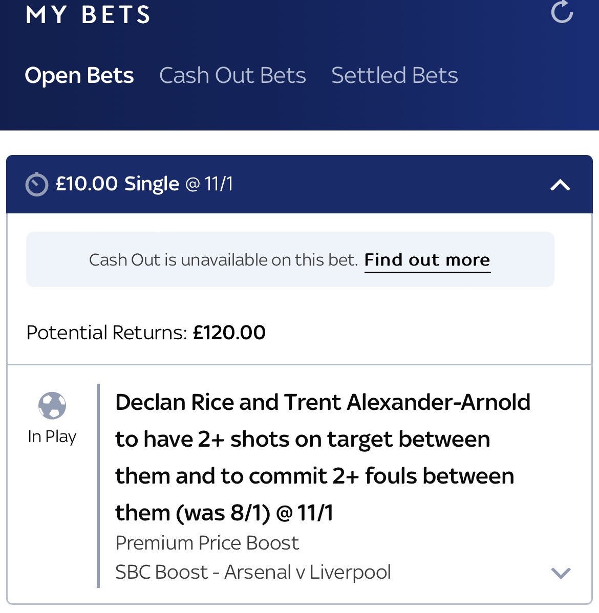 If only this was on target!