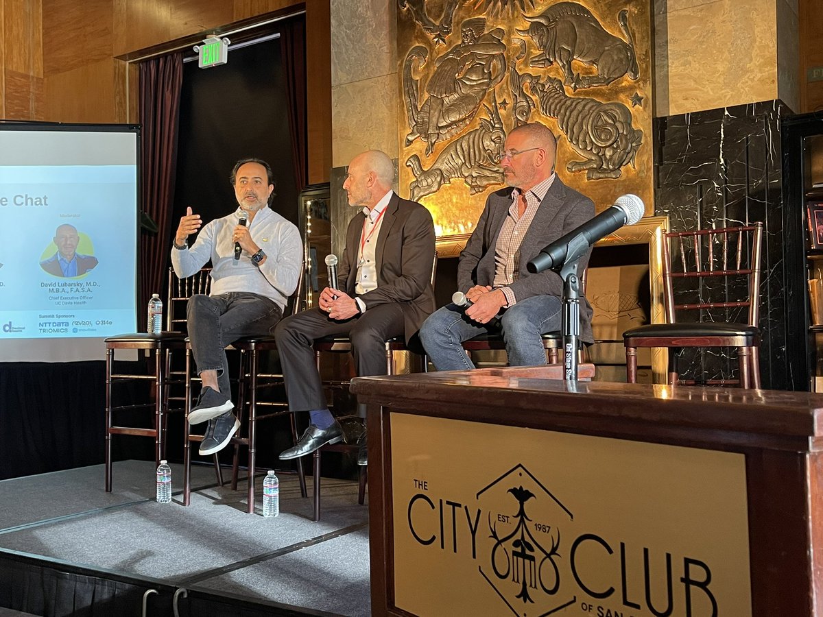 Ashish Atreja (@atreja) on Twitter photo Great start to <a href="/valid_AI/">VALID AI</a> summit @jpm24. <a href="/htaneja/">Hemant Taneja</a> - we need to shift startup creation from current status quo of serendipity to intentionality to solve real unmet challenges <a href="/dlubarskymd/">David A. Lubarsky</a> and <a href="/MarcHarrisonMD/">Marc Harrison MD</a> Great start to <a href="/valid_AI/">VALID AI</a> summit @jpm24. <a href="/htaneja/">Hemant Taneja</a> - we need to shift startup creation from current status quo of serendipity to intentionality to solve real unmet challenges <a href="/dlubarskymd/">David A. Lubarsky</a> and <a href="/MarcHarrisonMD/">Marc Harrison MD</a>