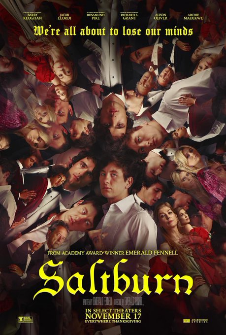 Spend Sunday watching Saltburn. It&rsquo;s visually pleasing, erotic and so very weird. Barry Keoghan and the